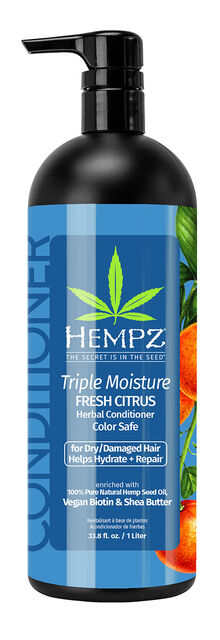 Hempz Triple Moisture Fresh Citrus Herbal Conditioner Hempz Triple Moisture Fresh Citrus Herbal Conditioner